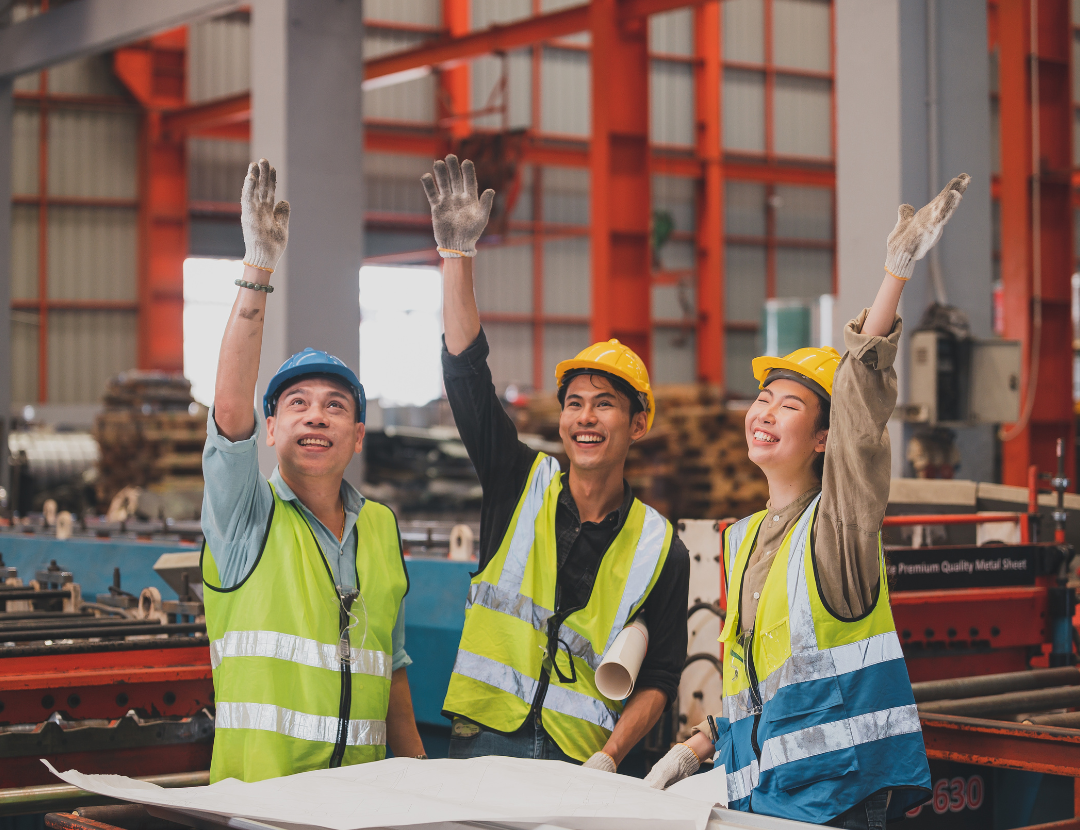 Happy engineers - hiring a consultant