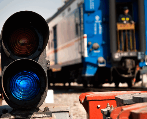 Busy rail yard - Small Businesses