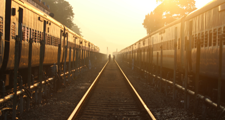 Train Railway at Sunset - Sentinel Compliance