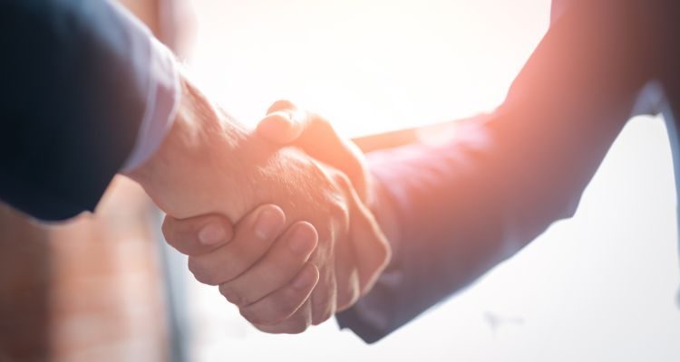hand shaking representing good busines practice