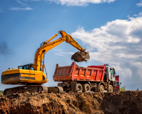 building site waste disposal
